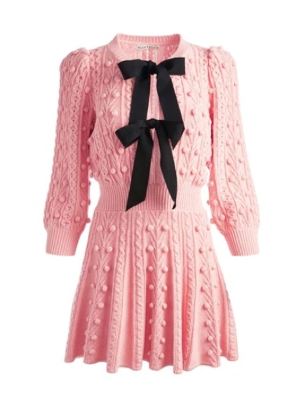 NWT Alice + Olivia Kitty Pink Sweater Dress Size Small